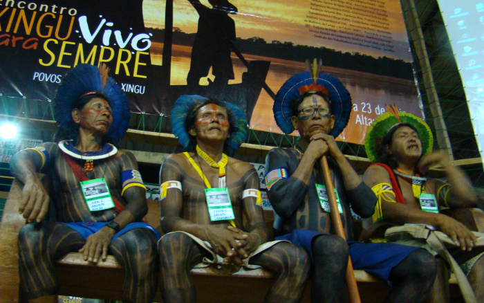 Encontro Xingu Vivo para Sempre, realizado em Altamira (PA)